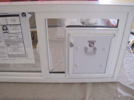 In-the-Glass Pet Door Installation